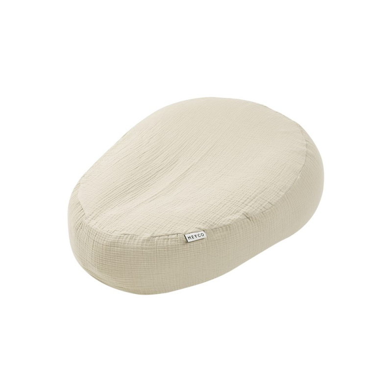 Meyco Relax potah na kojící polštář - Soft sand