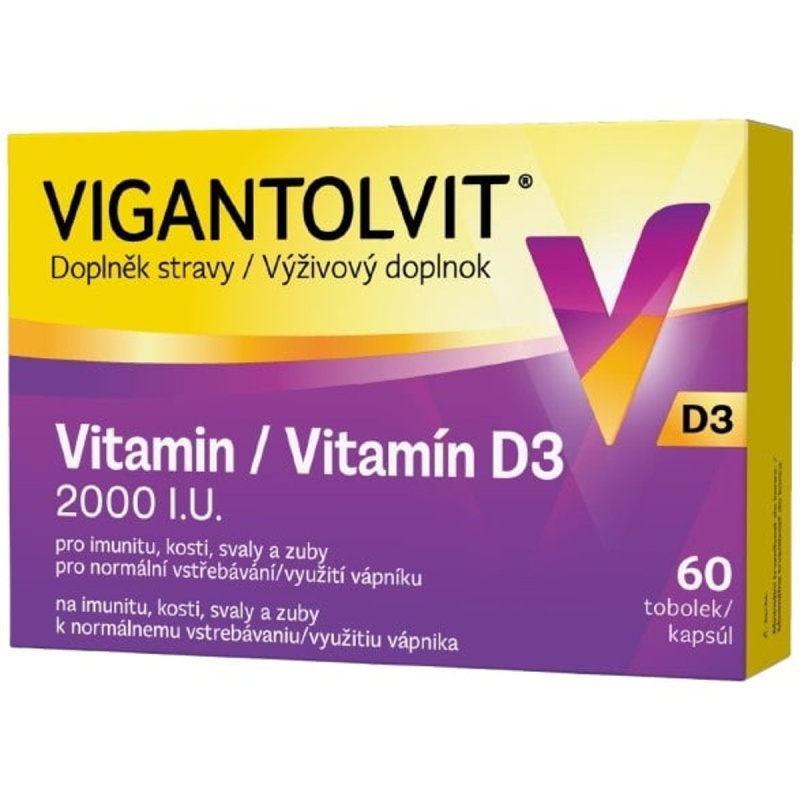 Vigantolvit D3 2000 I.U. 60 tobolek