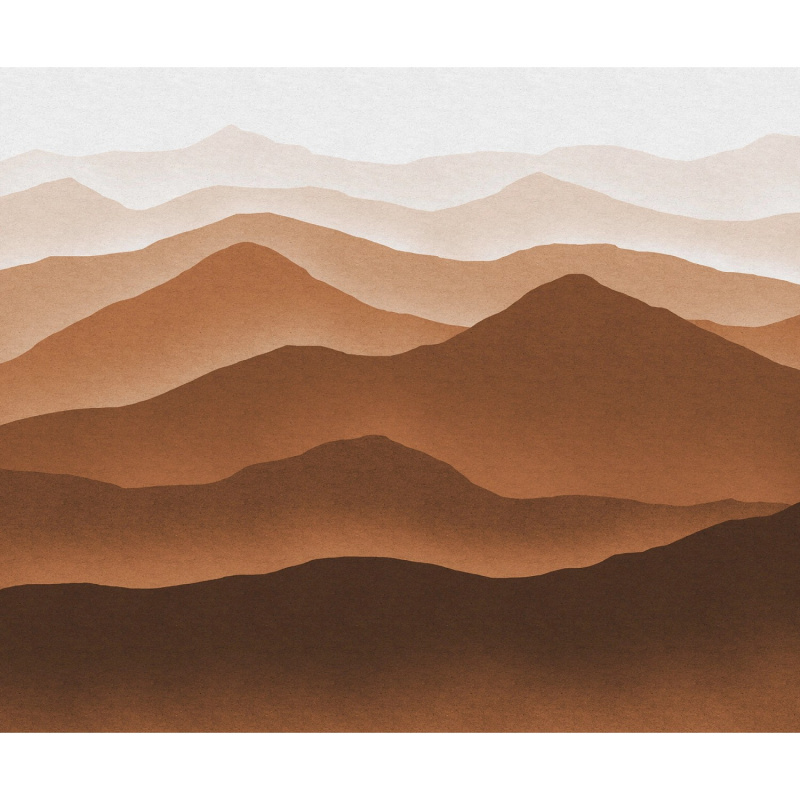 Komar Vliesová fototapeta Macchiato Mountains 300 x 250 cm