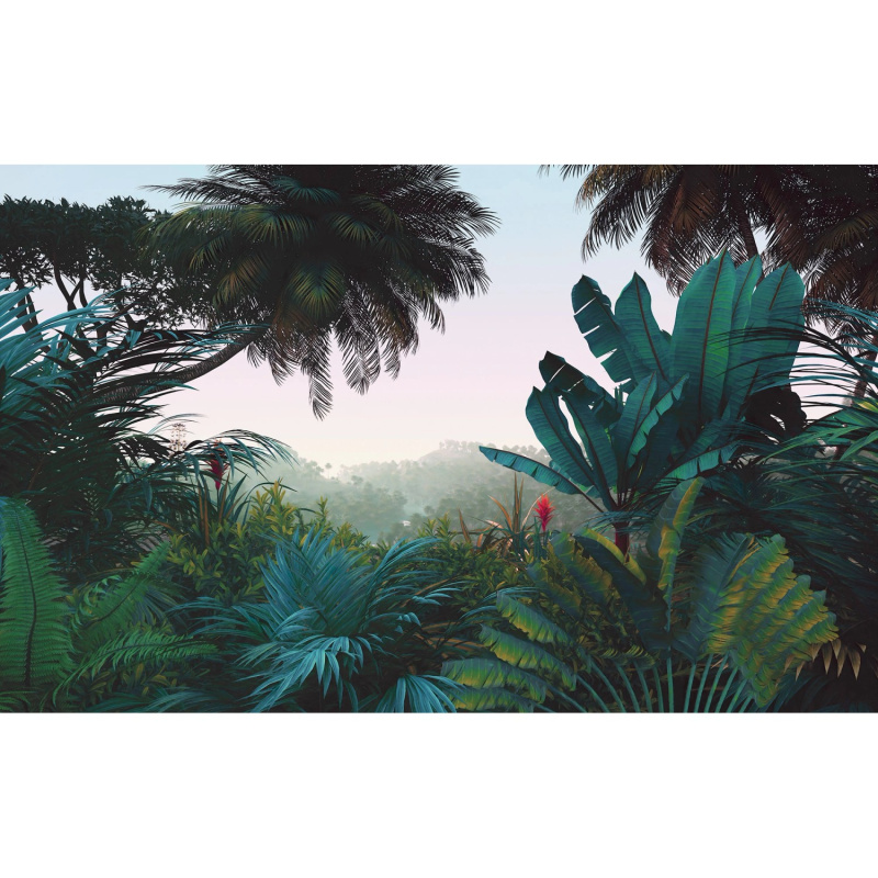 Komar Vliesová fototapeta Jungle Morning 400 x 250 cm