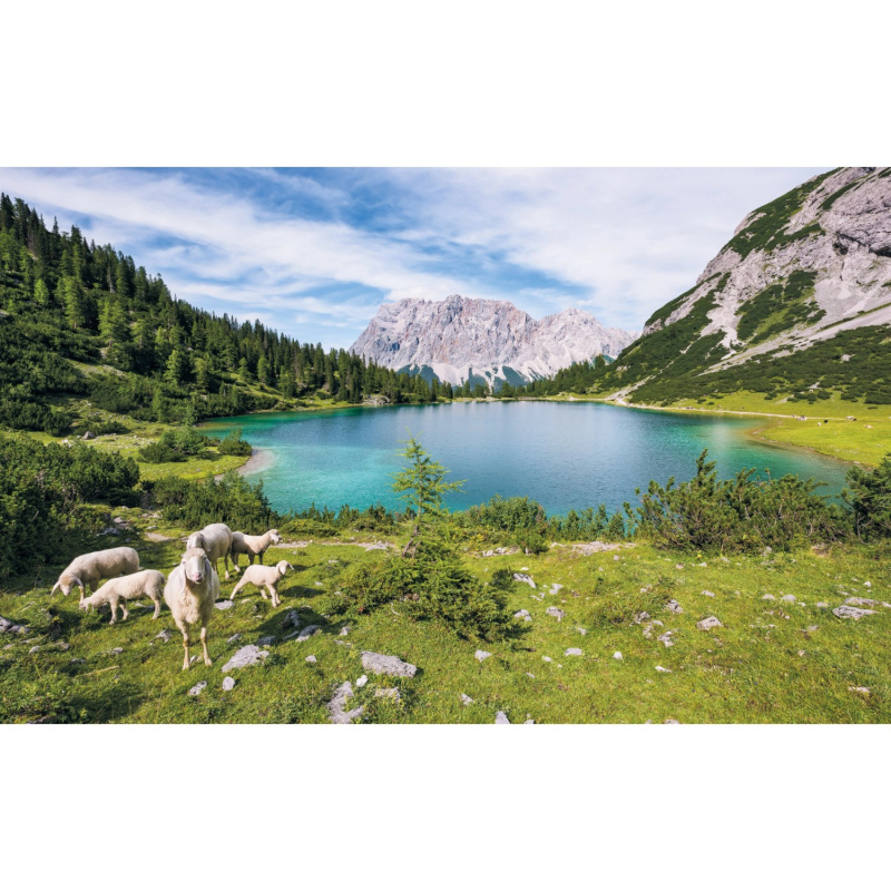 Komar Vliesová fototapeta Paradise Lake 400 x 250 cm