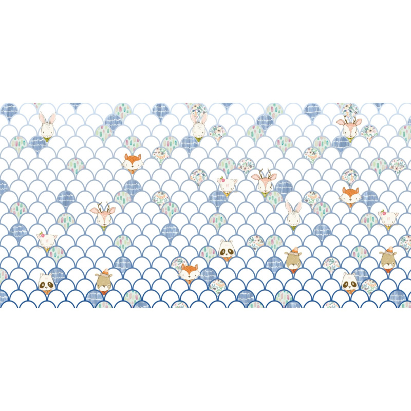 Komar Vliesová fototapeta Shelly White 500 x 250 cm