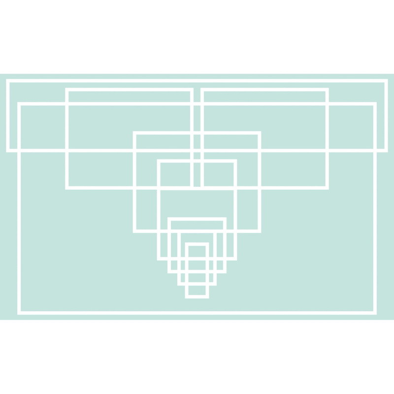 Komar Vliesová fototapeta Mills Board Center Ice White, 400 x 250 cm