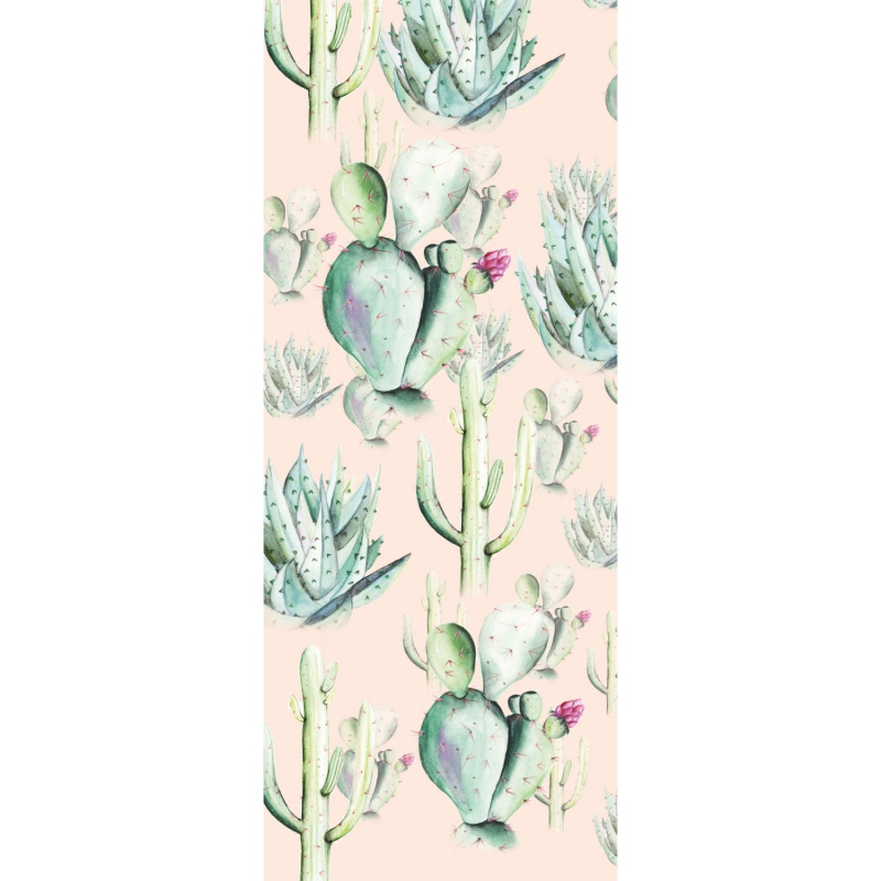 Komar Vliesová fototapeta Cactus Rose 100 x 250 cm