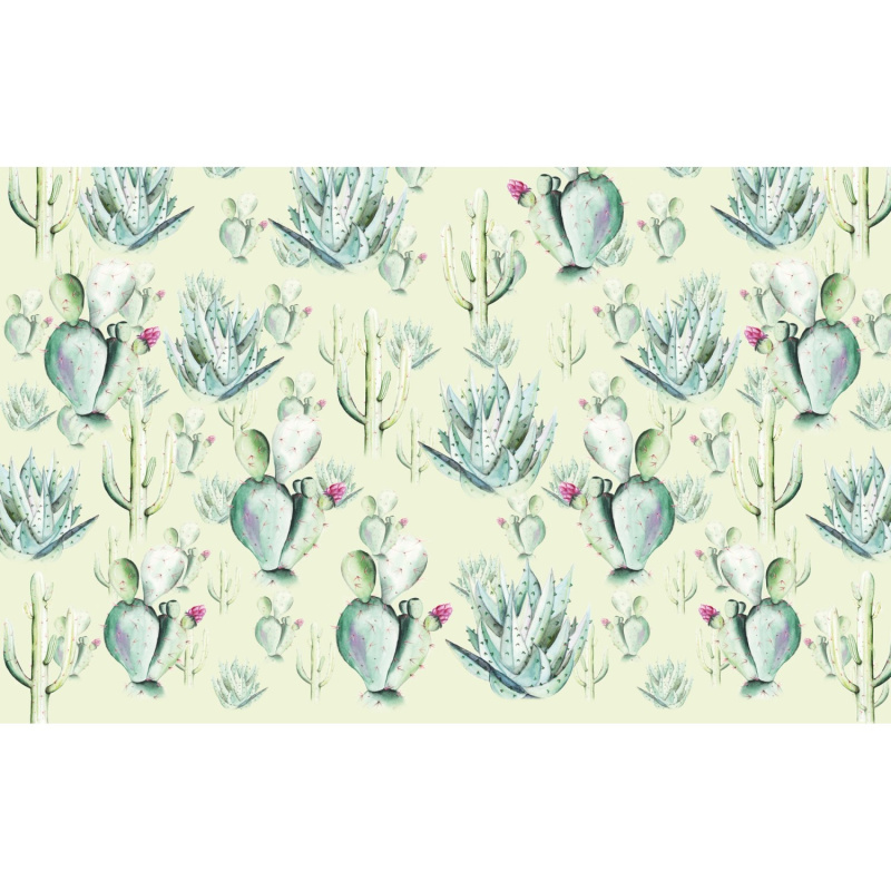 Komar Vliesová fototapeta Cactus Green 400 x 250 cm