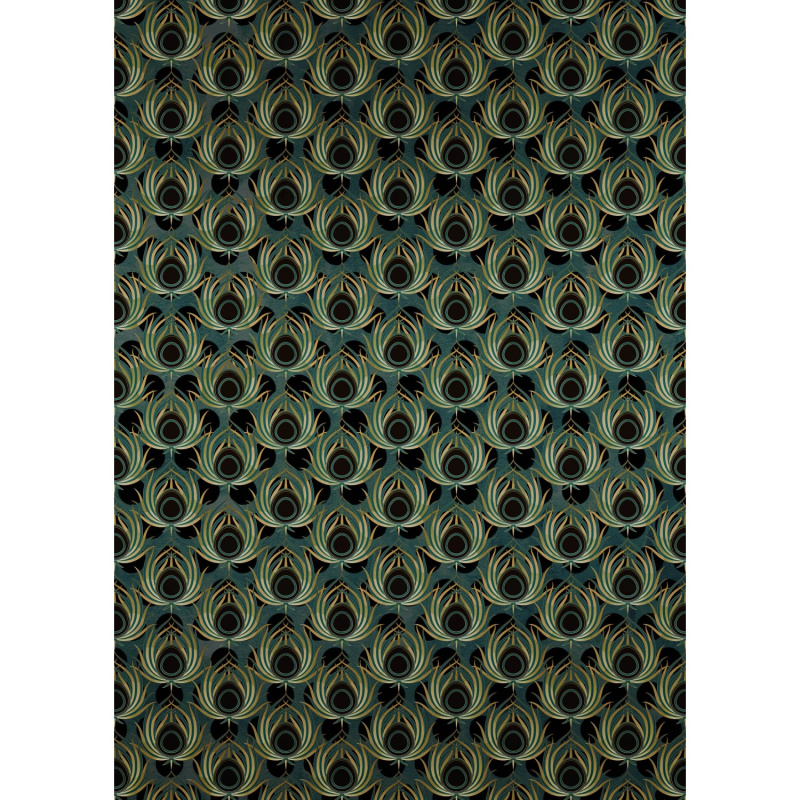 Komar Vliesová fototapeta Paon Vert 200 x 280 cm