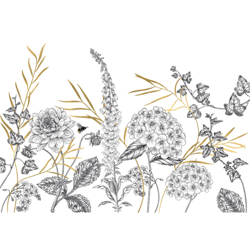 Komar Vliesová fototapeta Bumble Bee 400 x 280 cm