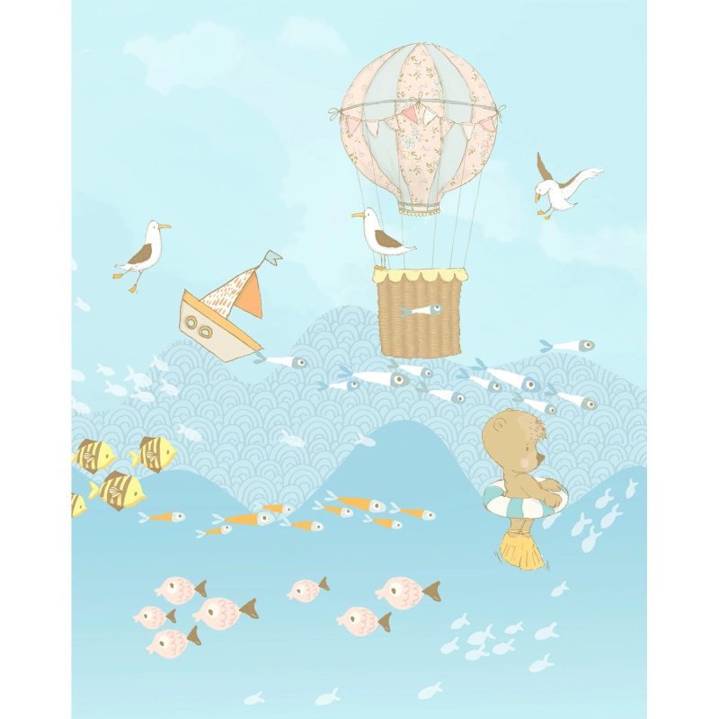 Komar Vliesová fototapeta Wavy Venture 200 x 250 cm