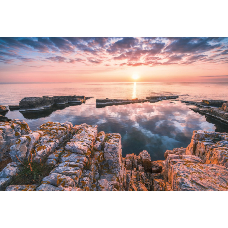 Komar Vliesová fototapeta Spiegelküste 368 x 248 cm