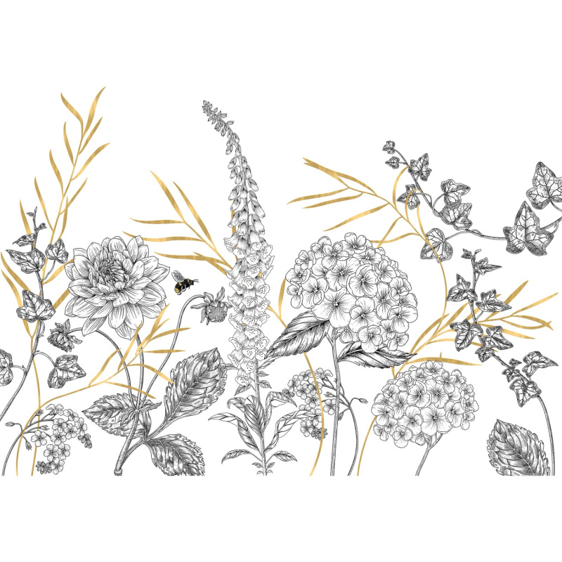 Komar Vliesová fototapeta Bumble Bee 350 x 250 cm