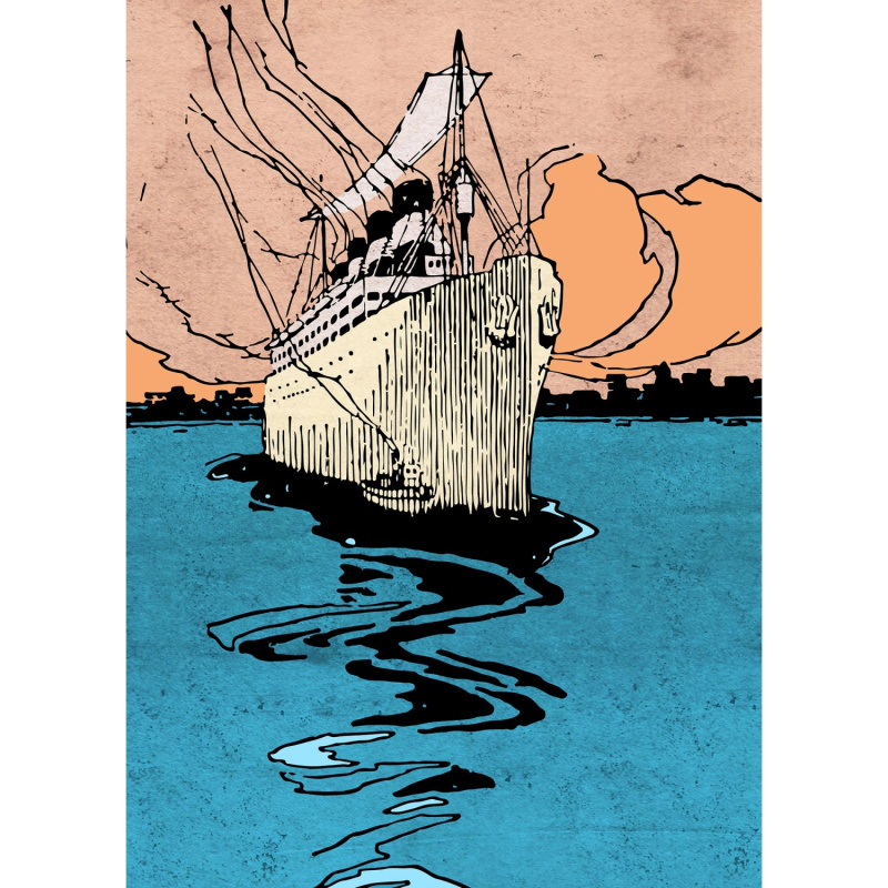 Komar Vliesová fototapeta La Nave 200 x 280 cm