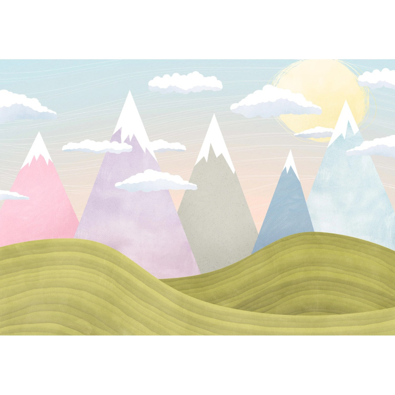 Komar Vliesová fototapeta Hilltops 400 x 280 cm