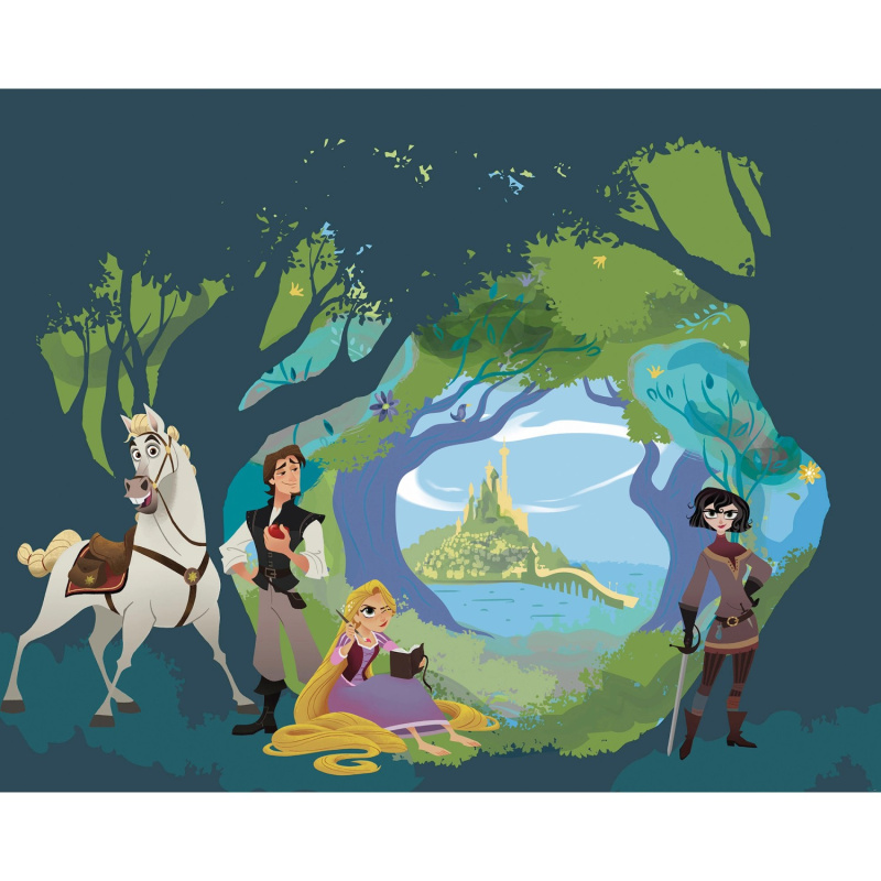 Komar Vliesová fototapeta Tangled 350 x 280 cm