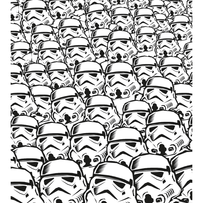 Komar Vliesová fototapeta Star Wars Stormtrooper Swarm 250 x 280 cm