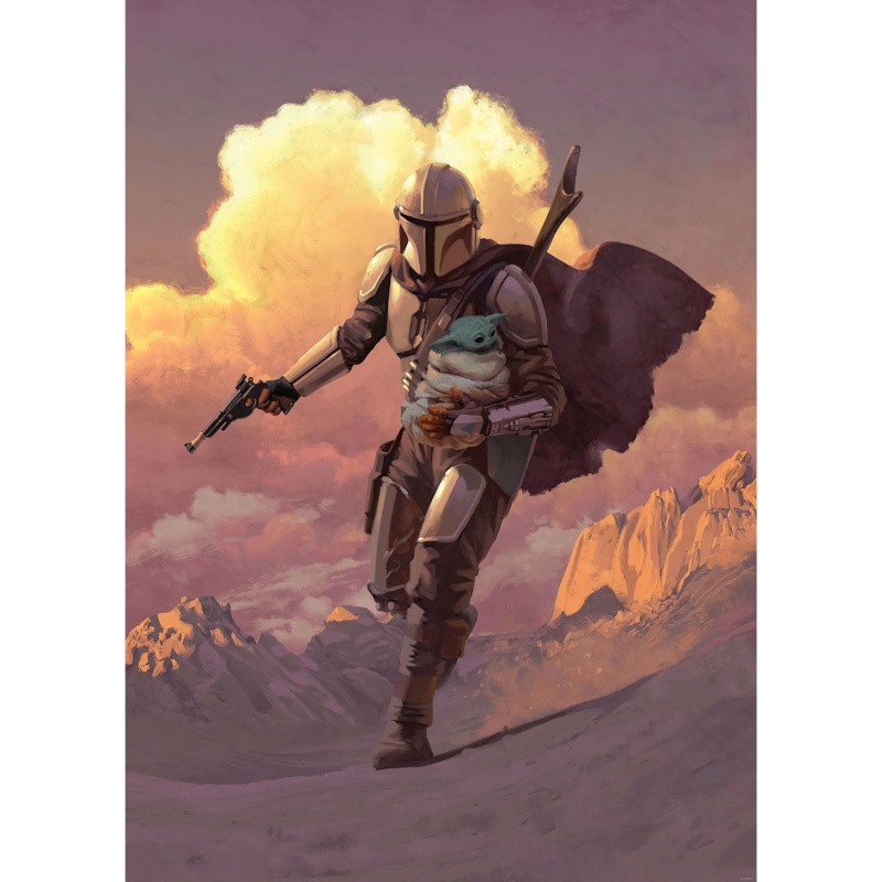 Komar Vliesová fototapeta Mandalorian Escape 200 x 280 cm