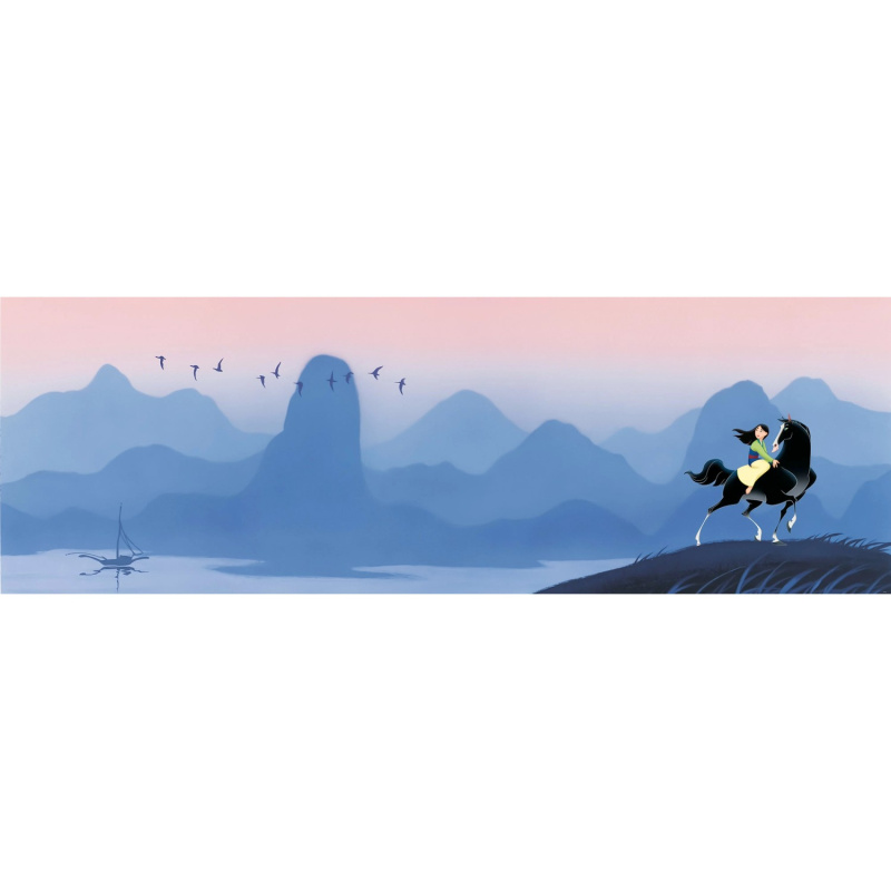 Komar Vliesová fototapeta Mulan Hills 300 x 100 cm