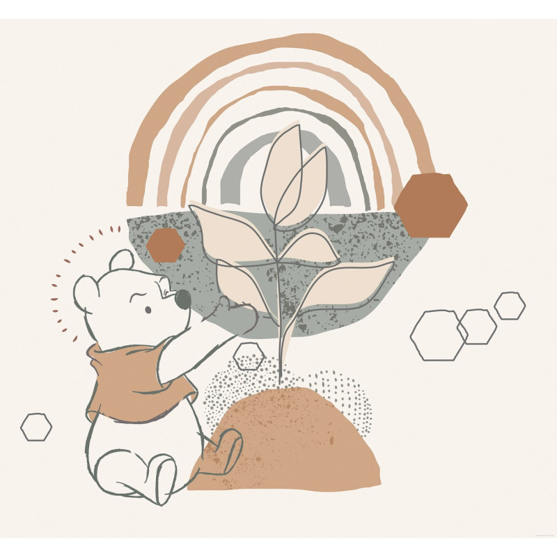 Komar Vliesová fototapeta Medvídek Pú - Grow 300 x 280 cm