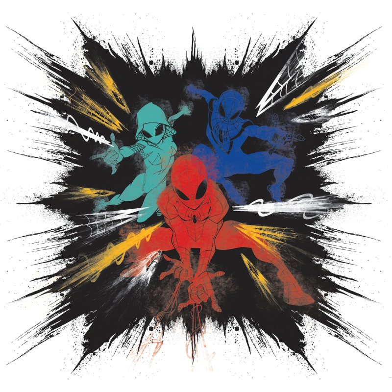 Komar Vliesová fototapeta Spider-Man Color Explosion 300 x 280 cm