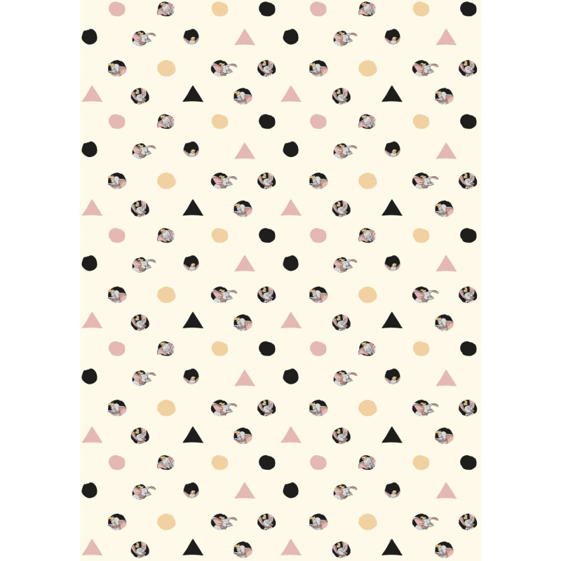 Komar Vliesová fototapeta Dumbo - Angles & Dots, 200 x 280 cm