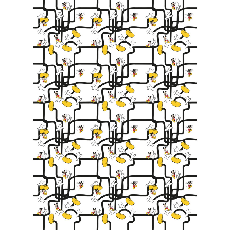 Komar Vliesová fototapeta Mickey Mouse - Foot Labyrinth 200 x 280 cm