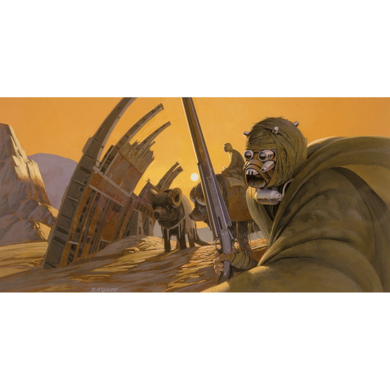 Komar Vliesová fototapeta Star Wars Classic RMQ Tusken 500 x 250 cm