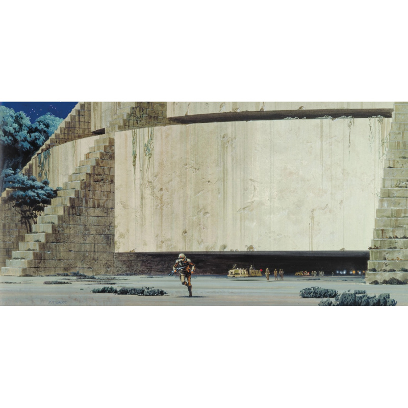 Komar Vliesová fototapeta Star Wars Classic RMQ Yavin Temple 500 x 250 cm
