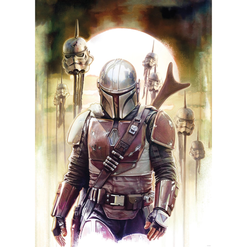 Komar Vliesová fototapeta Star Wars The Mandalorian Big Impaler 200 x 280 cm