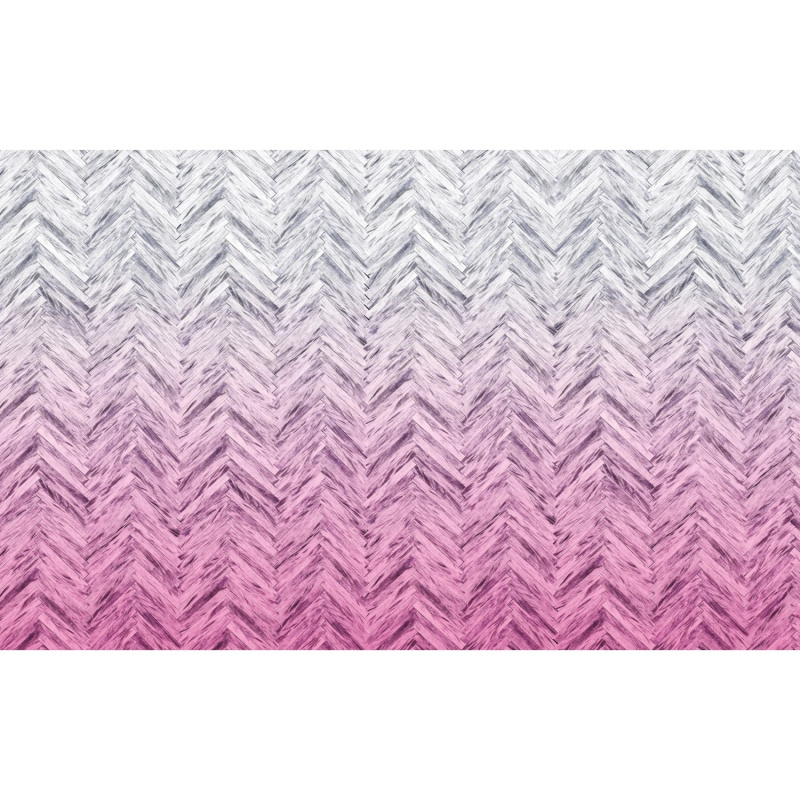 Komar Vliesová fototapeta Herringbone Pink 400 x 250 cm