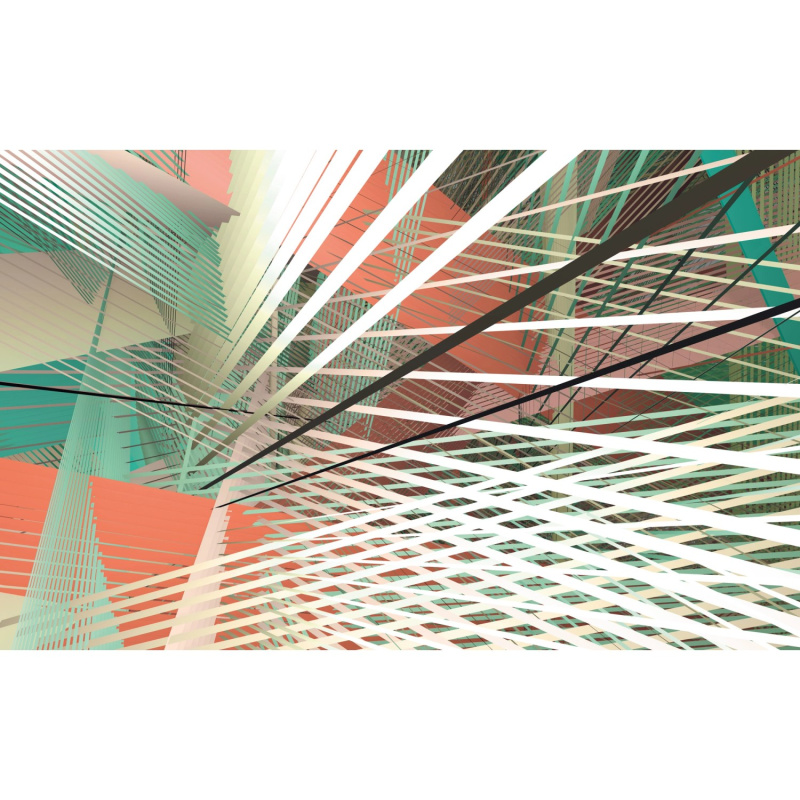 Komar Vliesová fototapeta Space Grid Autumn 400 x 250 cm