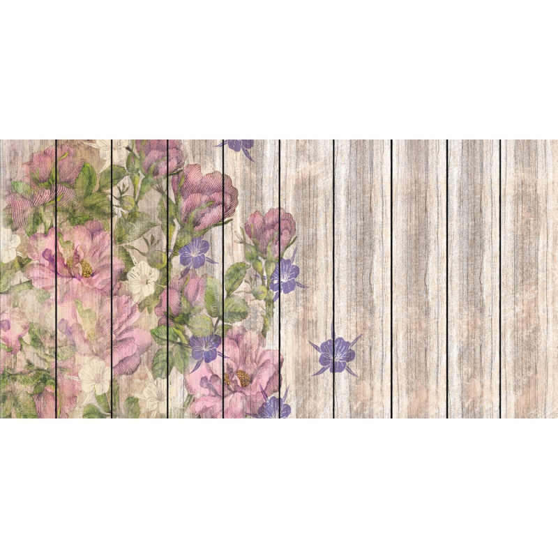 Komar Vliesová fototapeta Vintage Rose 500 x 250 cm