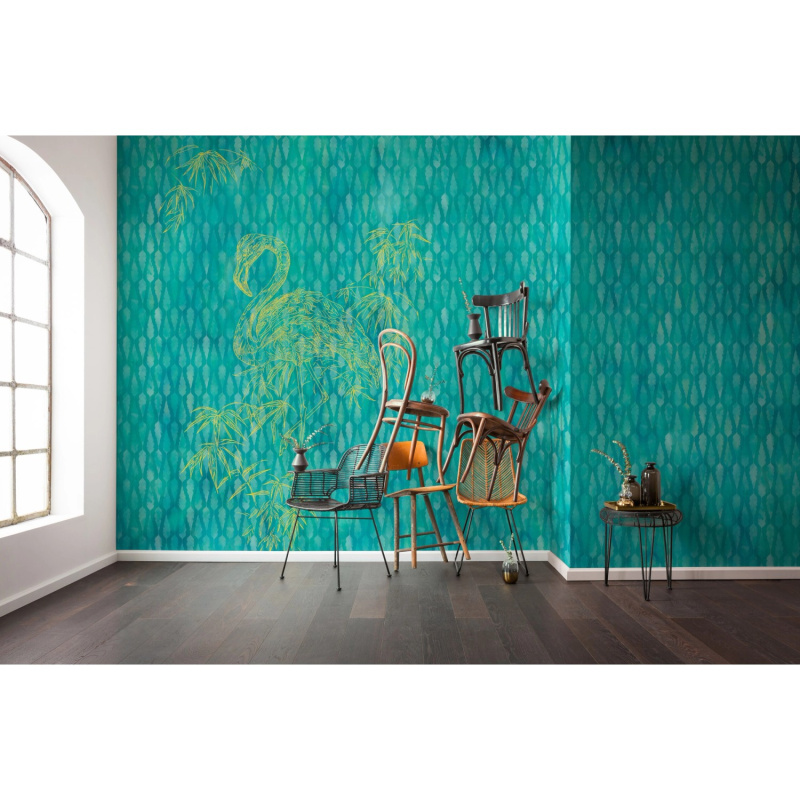 Komar Vliesová fototapeta Wild Flamingo 400 x 250 cm