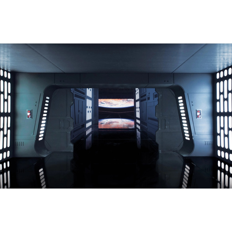 Komar Vliesová fototapeta Star Wars Death Star Floor 400 x 250 cm