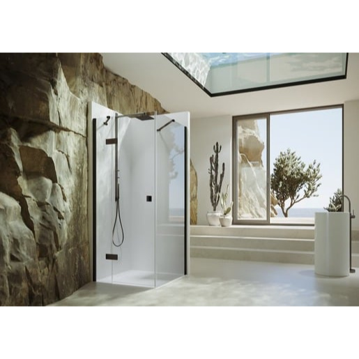 Huppe SolvaPro s nástěnnou lištou boční stěna pro křídl. dveře solvapro 7T0703.123.322