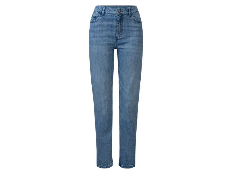 esmara® Dámské džíny „Straight Fit", 3 délky (44, krátké, světle modrá)