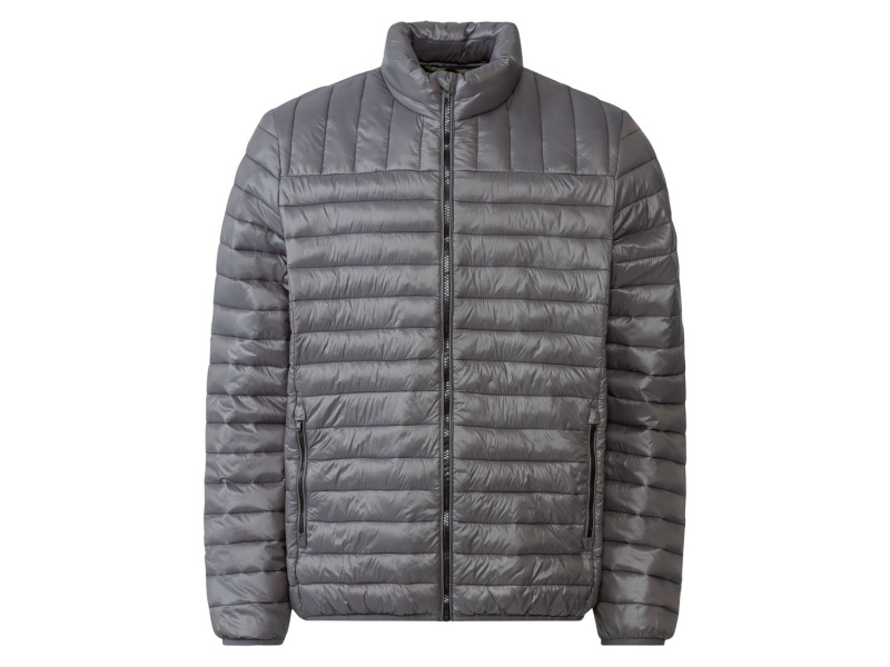 Livergy® Pánská prošívaná bunda (šedá, L (52-54))