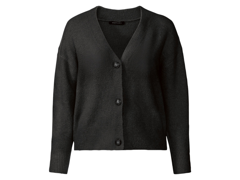 esmara® Dámský kardigan XXL (Xxl (52-54), černá)