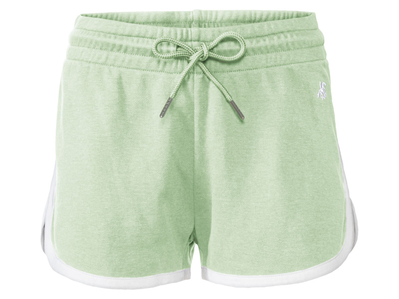 esmara® U.s. Grand Polo Dámské teplákové šortky (M(40/42), zelená)