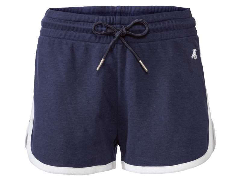 esmara® U.s. Grand Polo Dámské teplákové šortky (L(44/46), námořnická modrá)