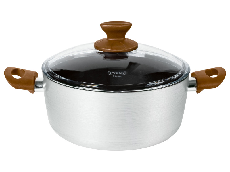 Ernesto® Hliníkový hrnec, Ø 24 cm, 3,2l, Ilag®
