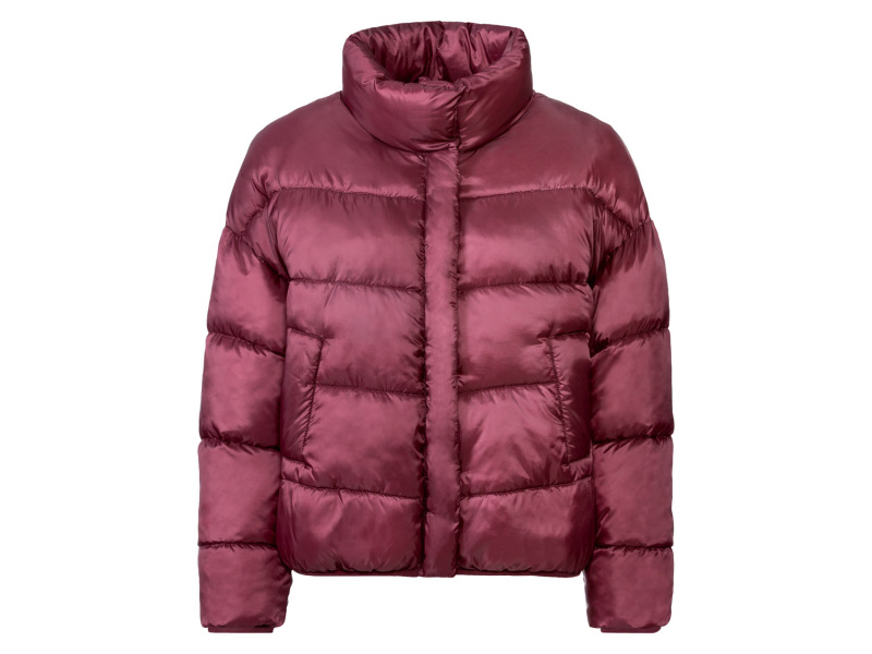 esmara® Dámská prošívaná bunda (S (36/38), bordó)