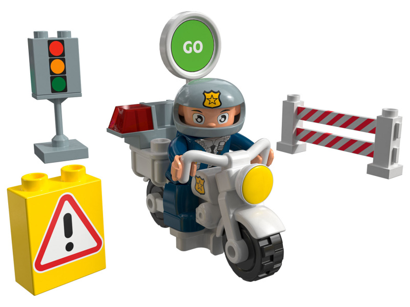 Playtive Clippys Dopravní prostředky (policejní motorka)