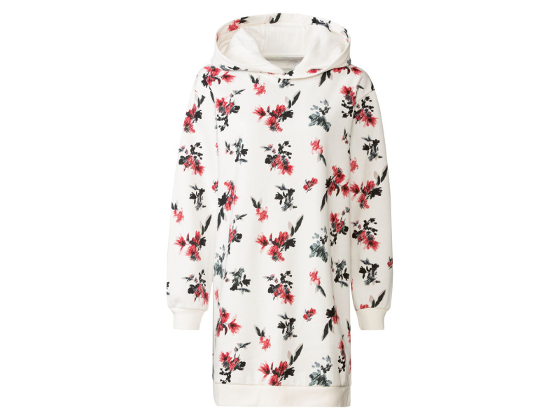 esmara® Dámské mikinové šaty (XS (32/34), vzorovaná)