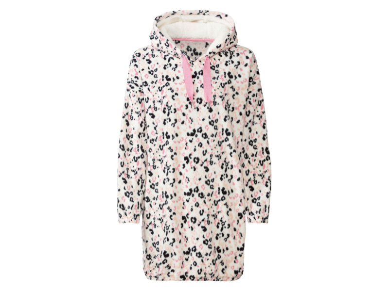 esmara® Dámské plyšové šaty (S (36/38), vzorovaná)