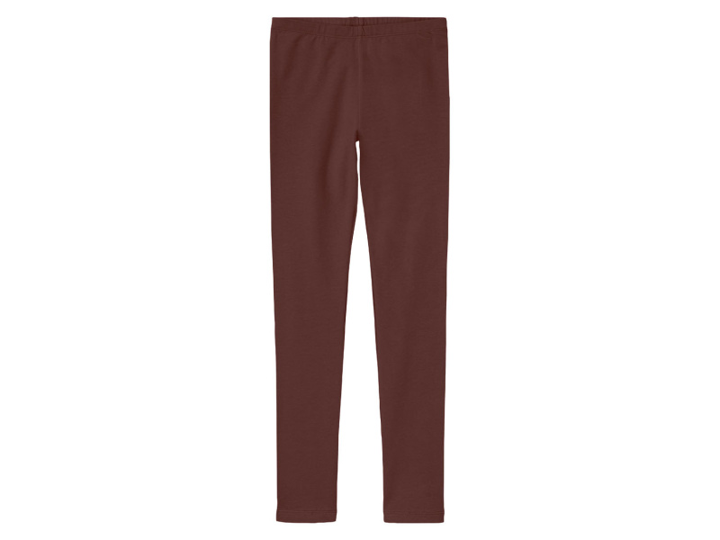 pepperts!® Dívčí termo legíny (158/164, čokoládová)
