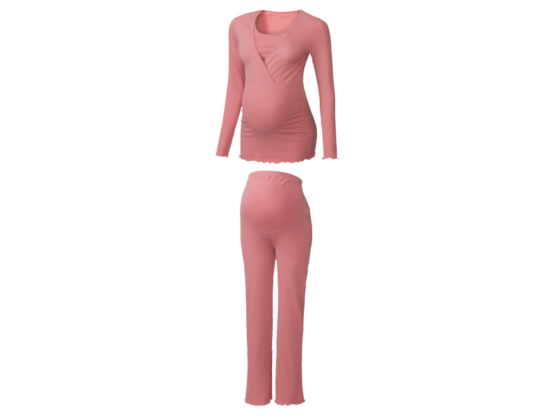 esmara® Dámské těhotenské pyžamo (světle růžová, XL (48/50))