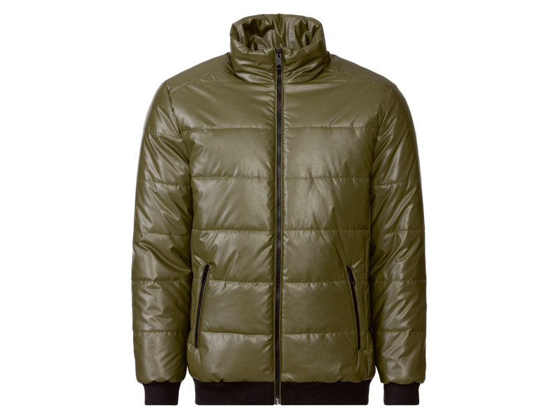 Livergy® Pánská prošívaná bunda (M (48/50), khaki)