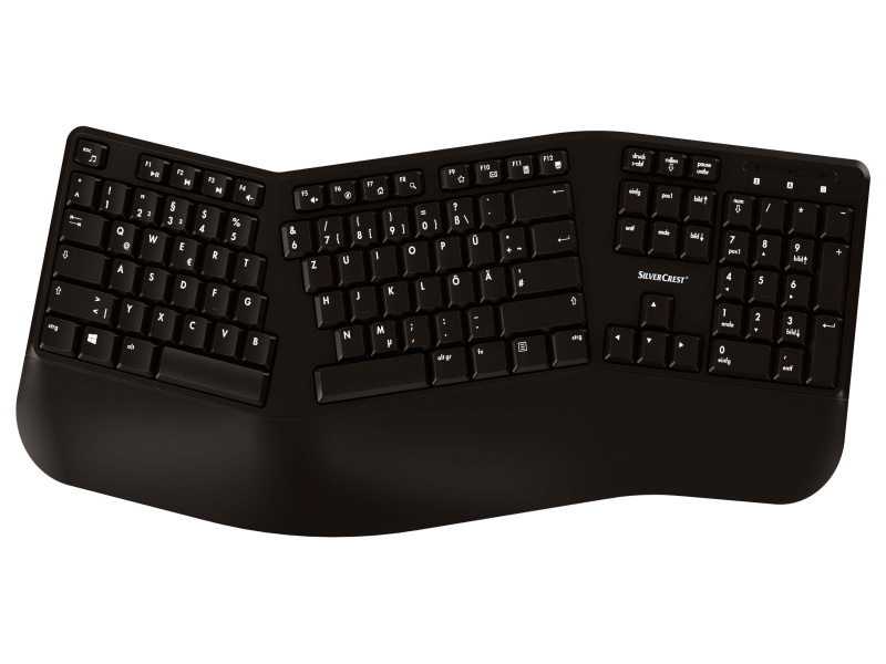 Silvercrest® Ergonomická bezdrátová klávesnice