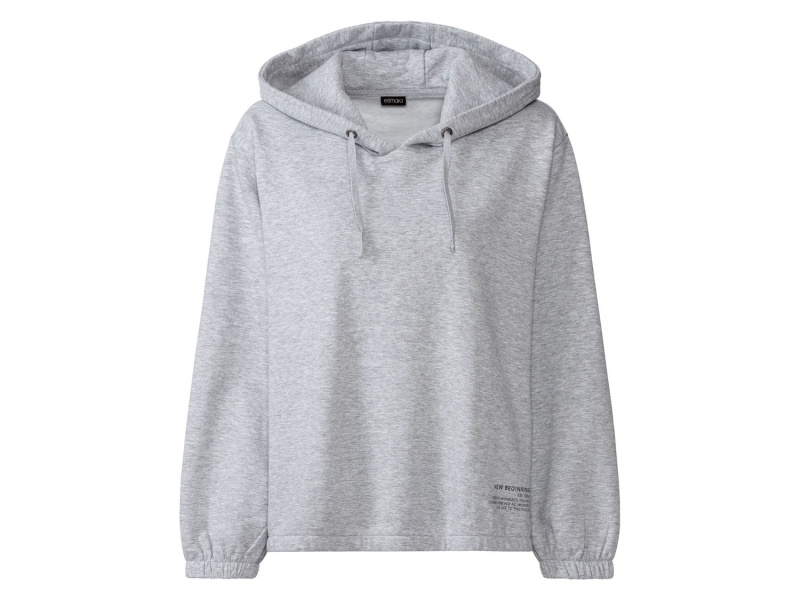 esmara® Dámská mikina XXL (šedá, 2XL (52/54))