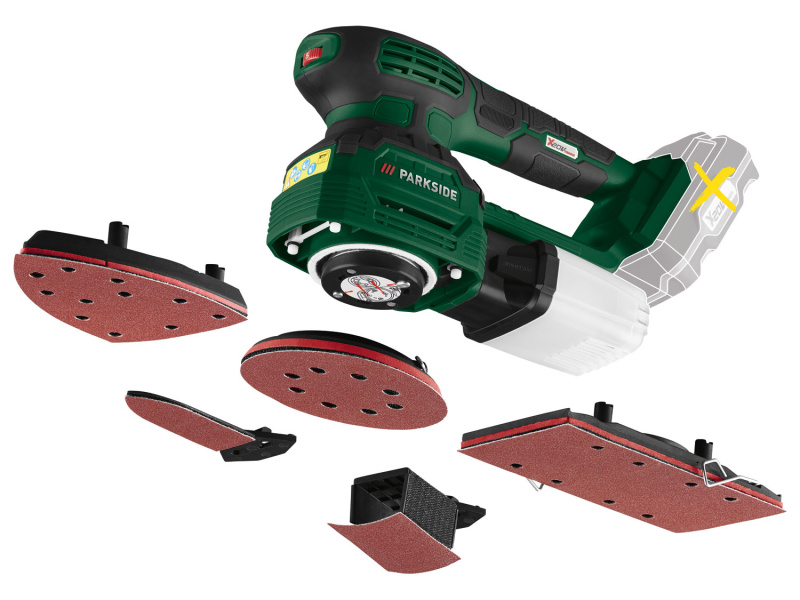 Parkside® Aku multibruska 3 v 1 Pmsa 20-Li A1 – bez akumulátoru a nabíječky