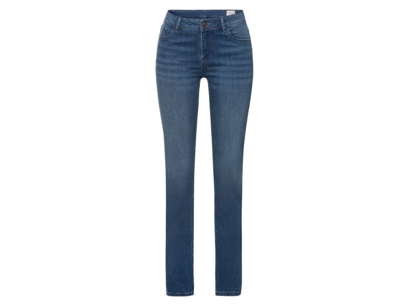 esmara® Dámské džíny „Slim Fit", 3 délky (regular, 38, modrá)